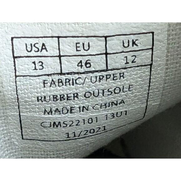 Caribbean Joe Shoes Mens 13 Rica Canvas Lace Up Sneakers Denim Blue Lace Up NEW - Picture 8 of 8